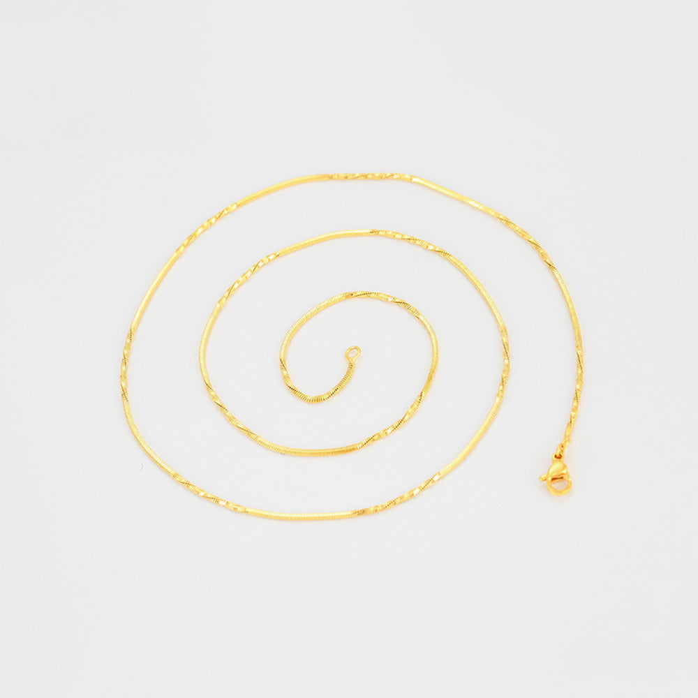 Pozlacený Slitinový Náhrdelník 3 