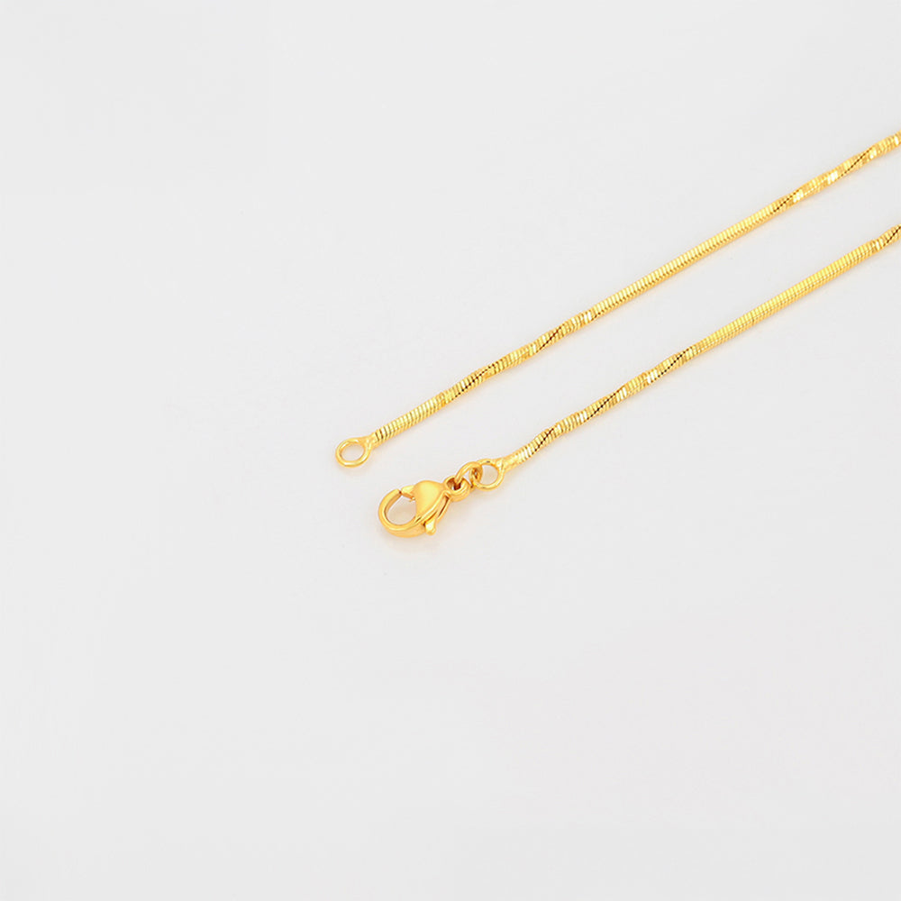 Pozlacený Slitinový Náhrdelník 4 