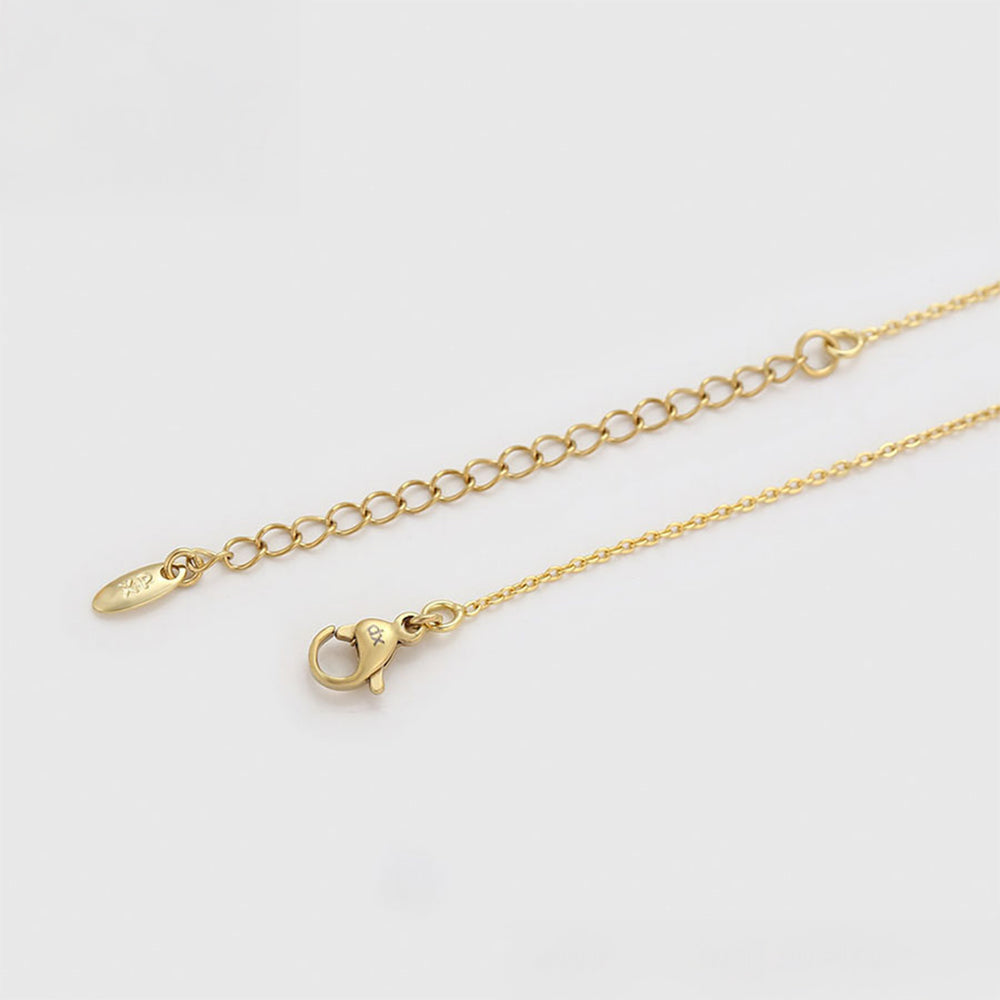 Pozlacený Slitinový Náhrdelník s Červeným Emporia® Křišťálem a se Zeleným Emporia® Křišťálem 4 