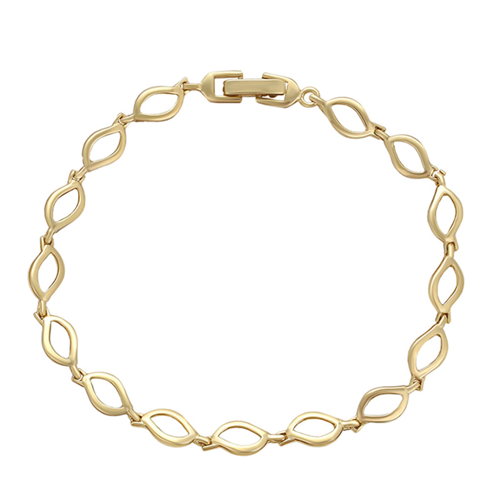 Pozlacený Slitinový Náramek