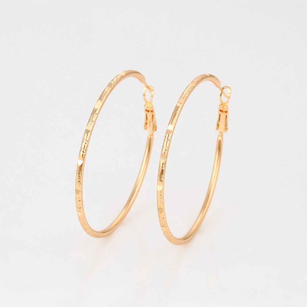 Pozlacené Slitinové Náušnice 3 