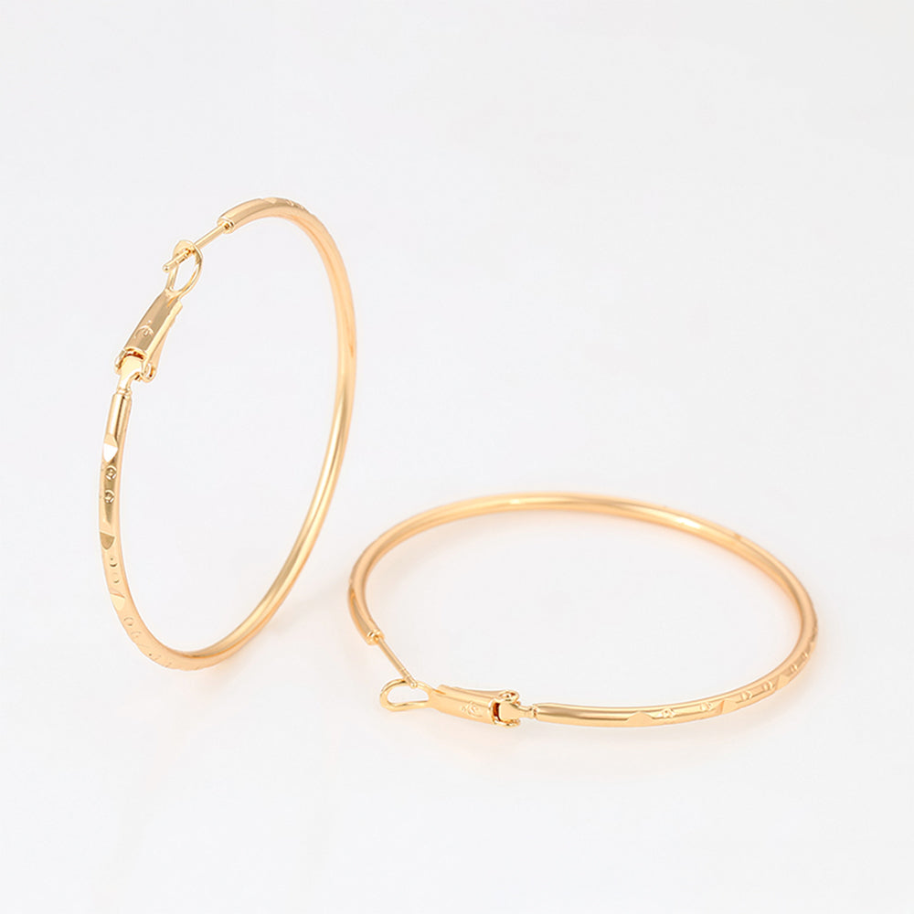 Pozlacené Slitinové Náušnice