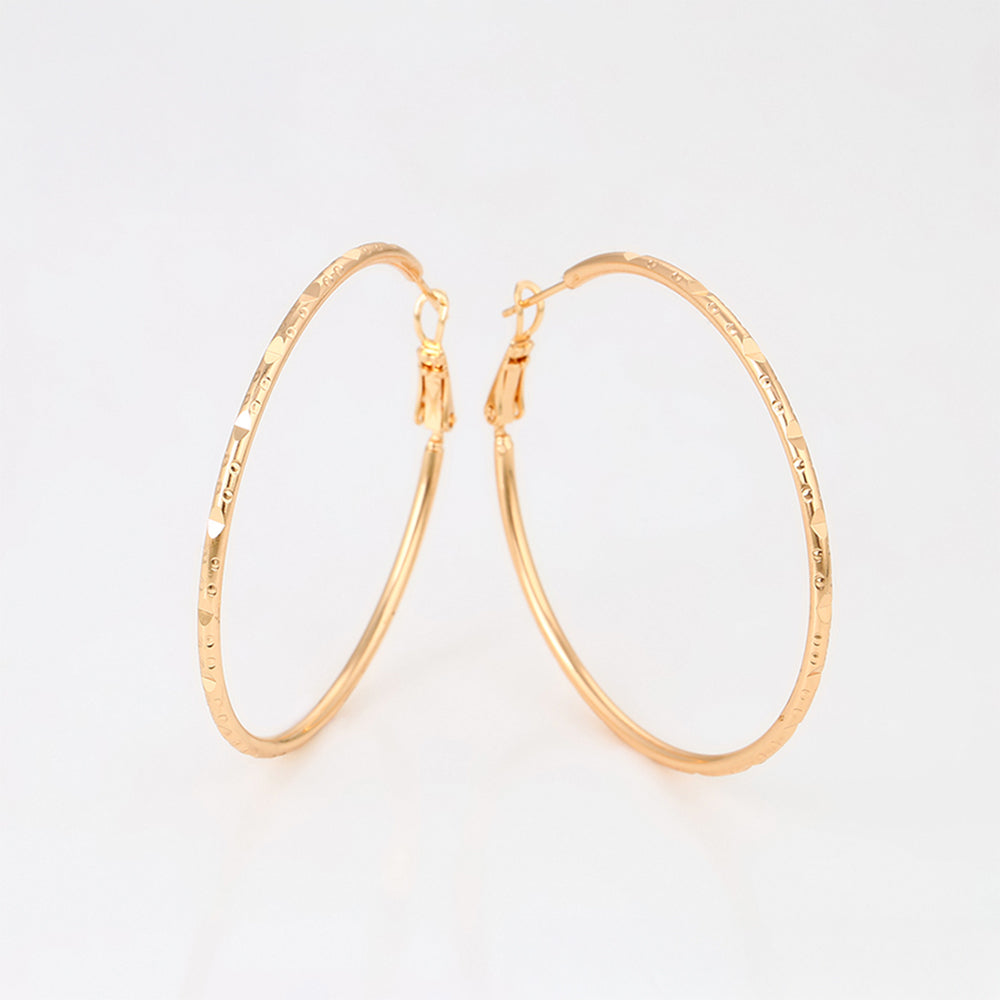 Pozlacené Slitinové Náušnice