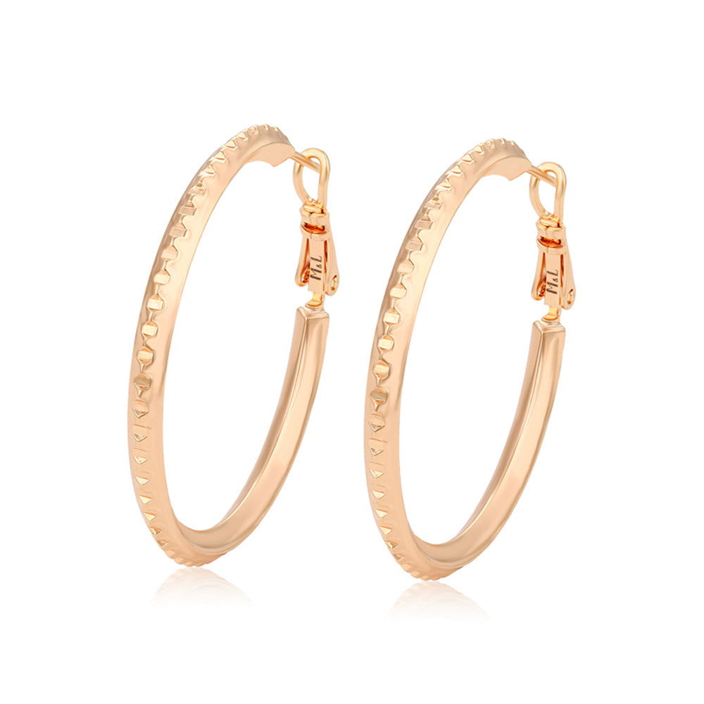 Pozlacené Slitinové Náušnice