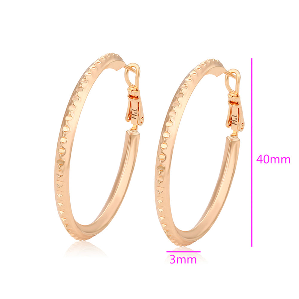 Pozlacené Slitinové Náušnice