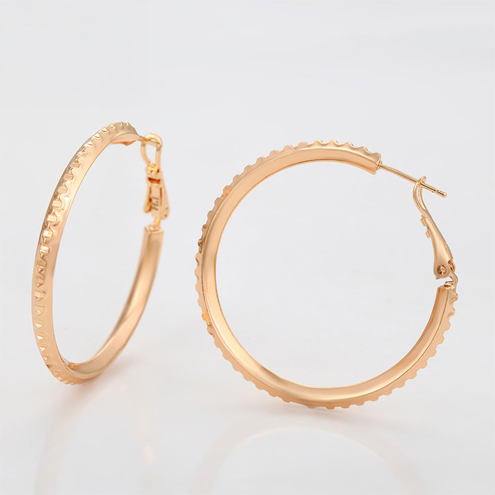 Pozlacené Slitinové Náušnice 1 