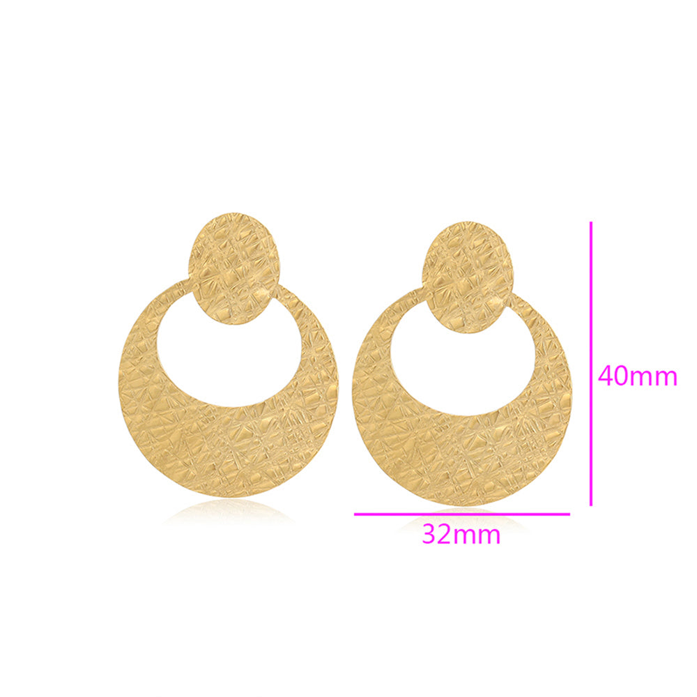 Pozlacené Slitinové Náušnice 2 