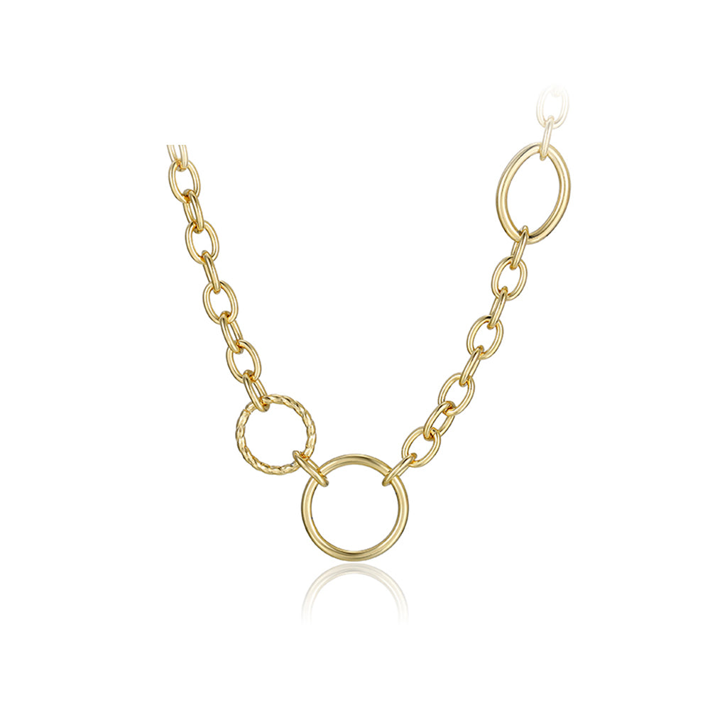 Pozlacený Slitinový Náhrdelník 2 