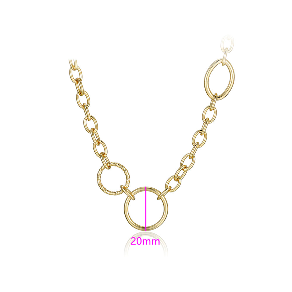 Pozlacený Slitinový Náhrdelník 3 