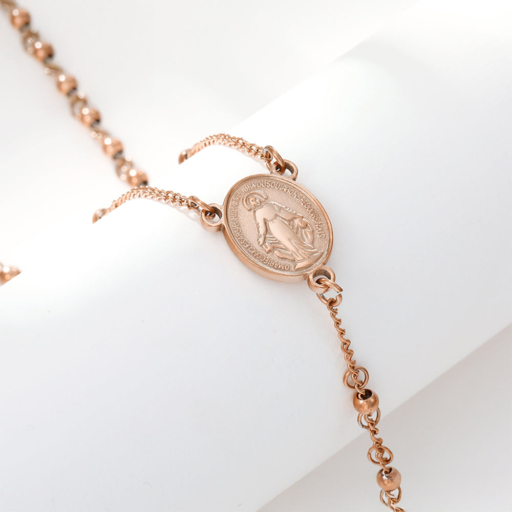 Kříž Pozlacený Slitinový Náhrdelník ( Náhrdelník ) 4 