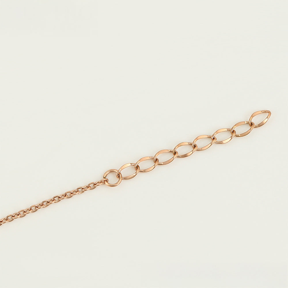 Pozlacená Slitinová Sada s Růžovým Emporia® Křišťálem a Bílým Emporia® Křišťálem ( Náhrdelník+Náramek ) 9 