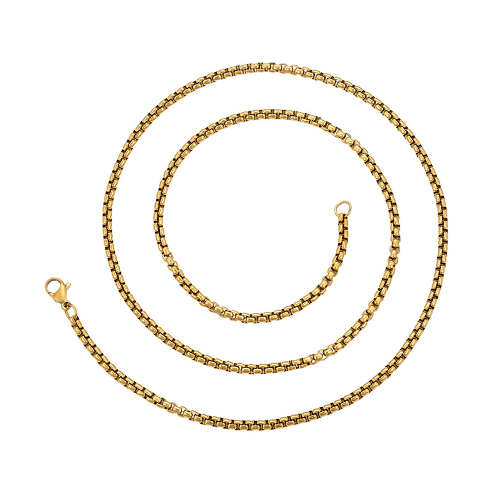 Pozlacený Slitinový Náhrdelník 2 