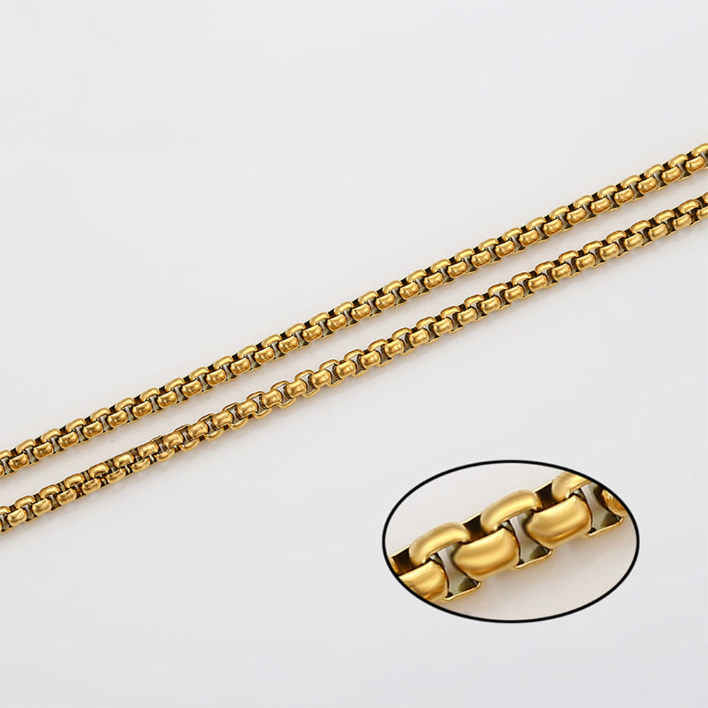 Pozlacený Slitinový Náhrdelník