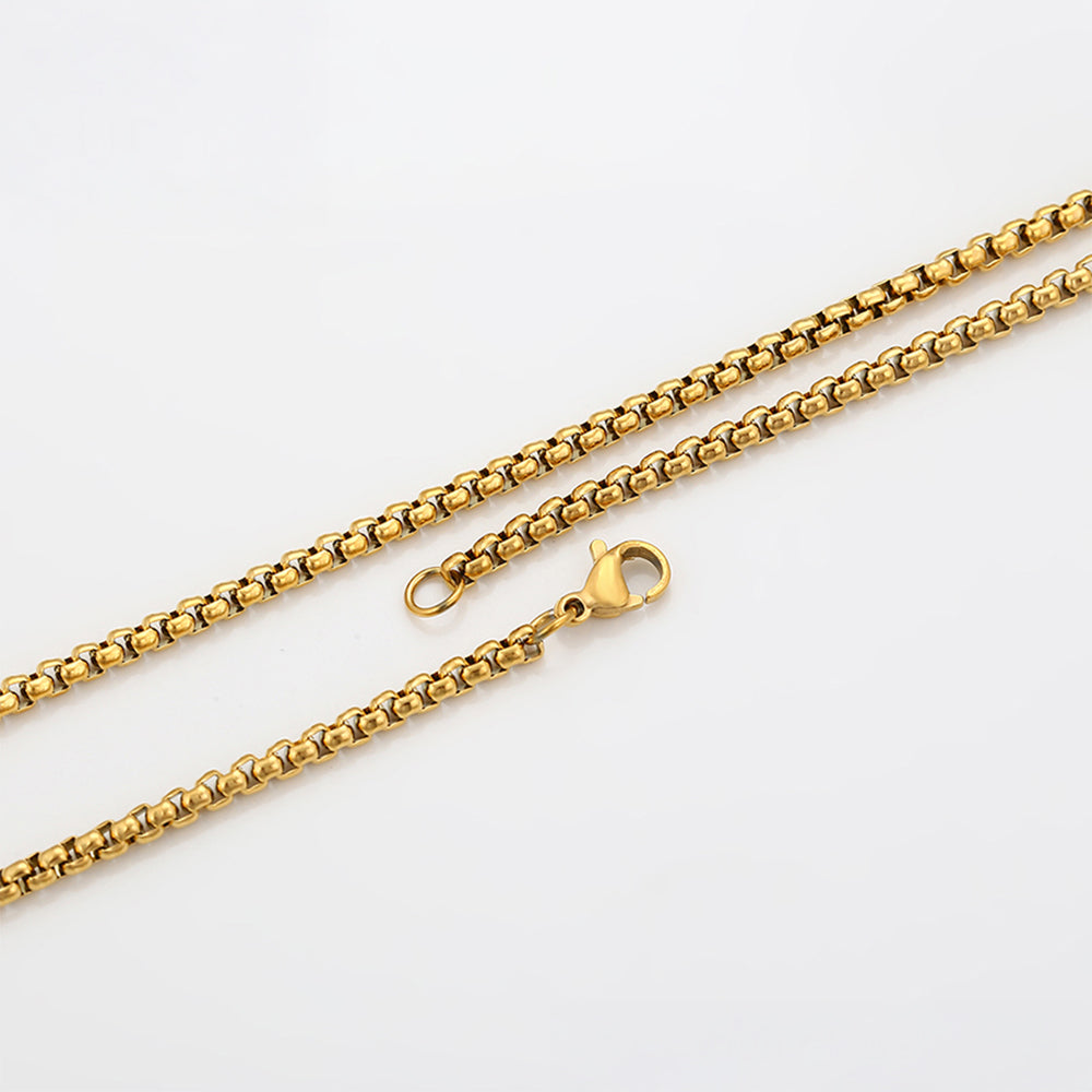 Pozlacený Slitinový Náhrdelník 7 