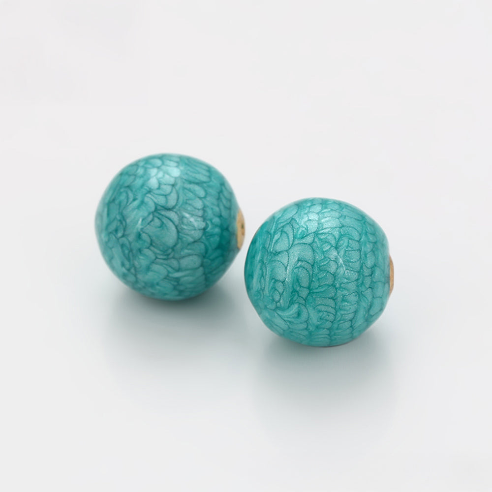 Pozlacený Slitinový Amulet se Zeleným Emporia® Křišťálem 6 