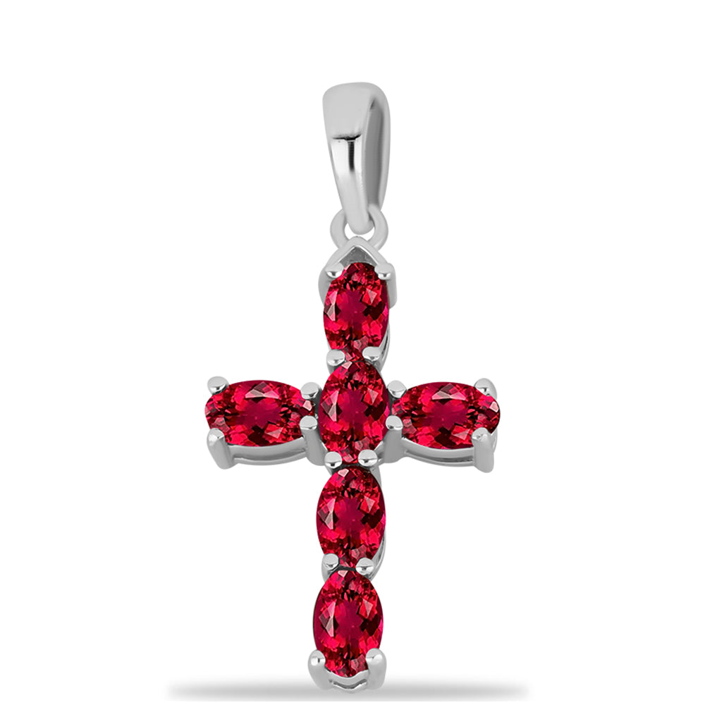 Stříbro 925/1000 - Přívěsek s Cruizero Rubelitem - Karátové číslo: 1.42. přibližná hmotnost: 1.59 gramů 1 