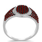 Stříbrný Prsten s Bartonským Granátem