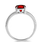 Stříbrný Prsten s Bartonským Granátem