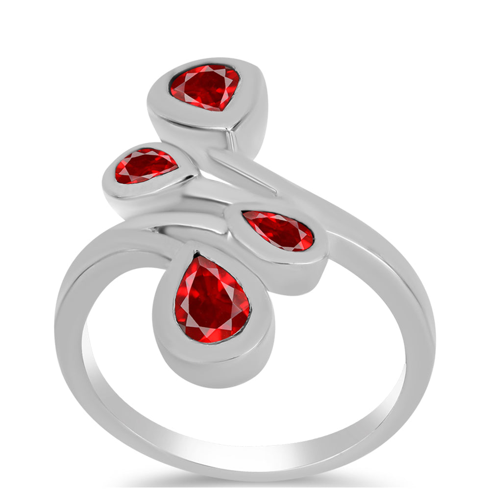 Stříbro 925/1000 - Prsten s Červeným Achátem - Karátové číslo: 1.88. přibližná hmotnost: 4.3 gramů 3 