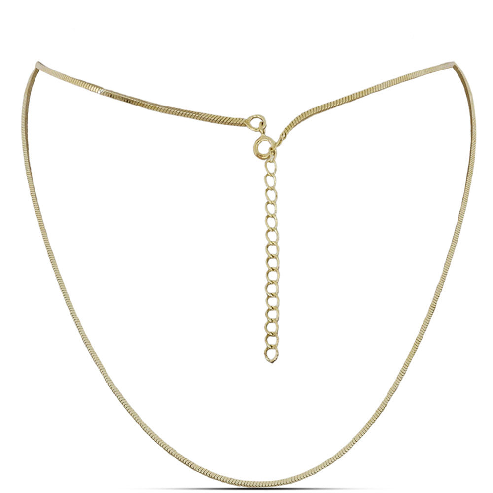 Pozlacený Stříbrný Řetízek ( Náhrdelník )