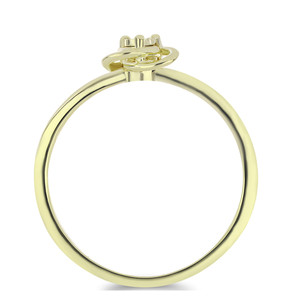 Pozlacené Stříbro 925/1000 - Sada s Červeným Diamantem - Karátové číslo: 0.03. přibližná hmotnost: 3.56 gramů ( Náušnice+Prsten+Přívěsek )