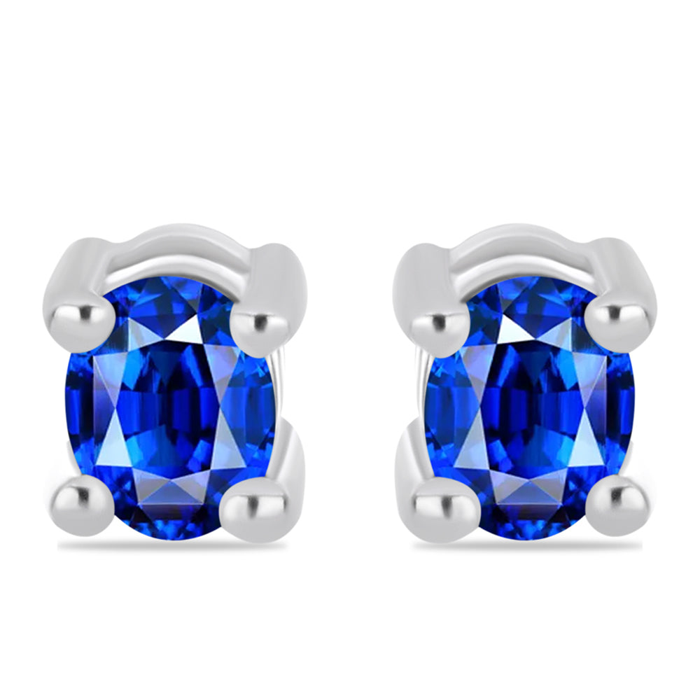 Stříbro 925/1000 - Sada s Madagaskarským Rubínem a Brazilským Smaragdem - Karátové číslo: 1.44. přibližná hmotnost: 3.15 gramů ( Náušnice ) 2 