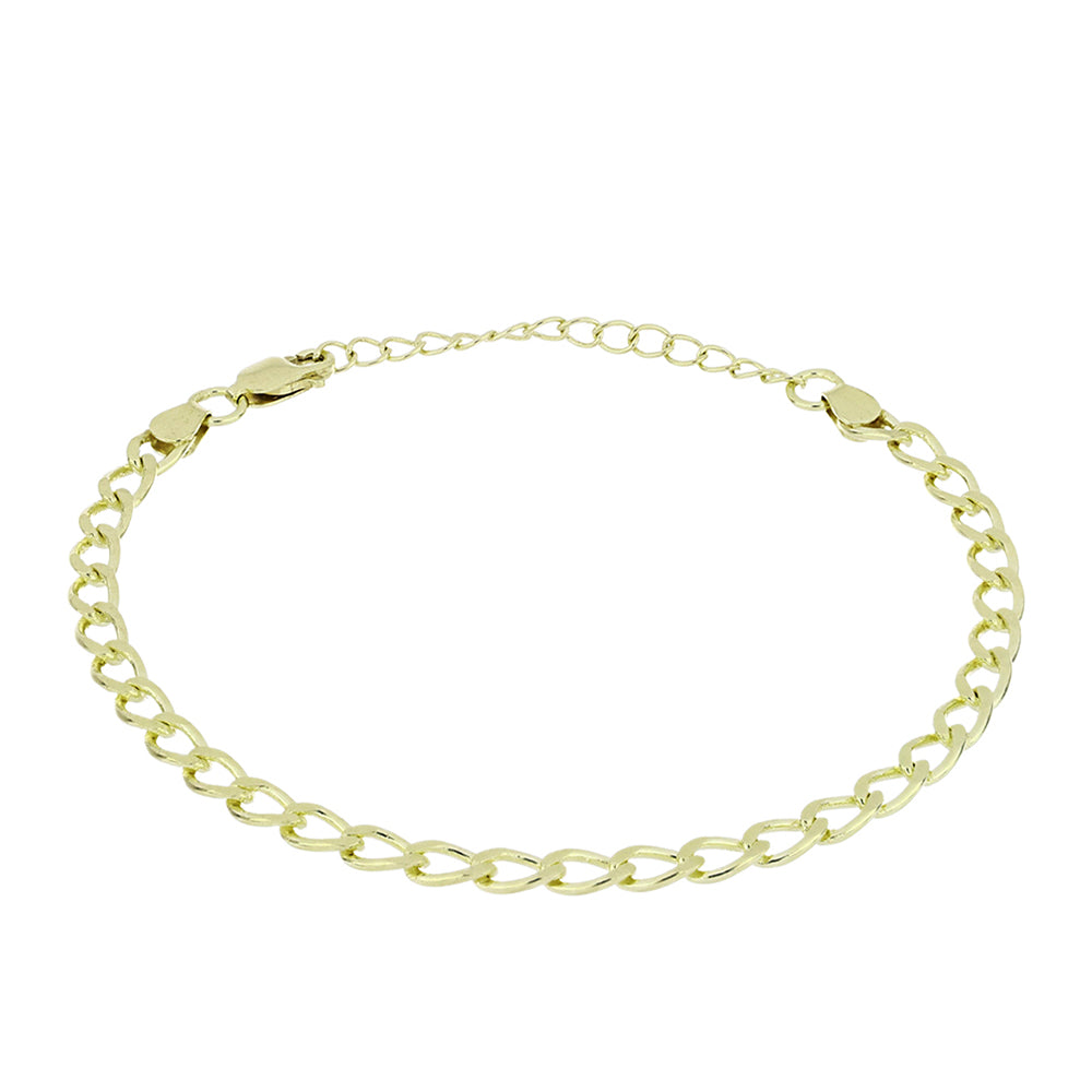 Pozlacené Stříbro 925/1000 - Náramek  přibližná hmotnost: 5.7 gramů 1 