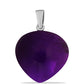 Stříbro 925/1000 - Přívěsek s Marockým Ametystem - Karátové číslo: 24.06. přibližná hmotnost: 5.27 gramů