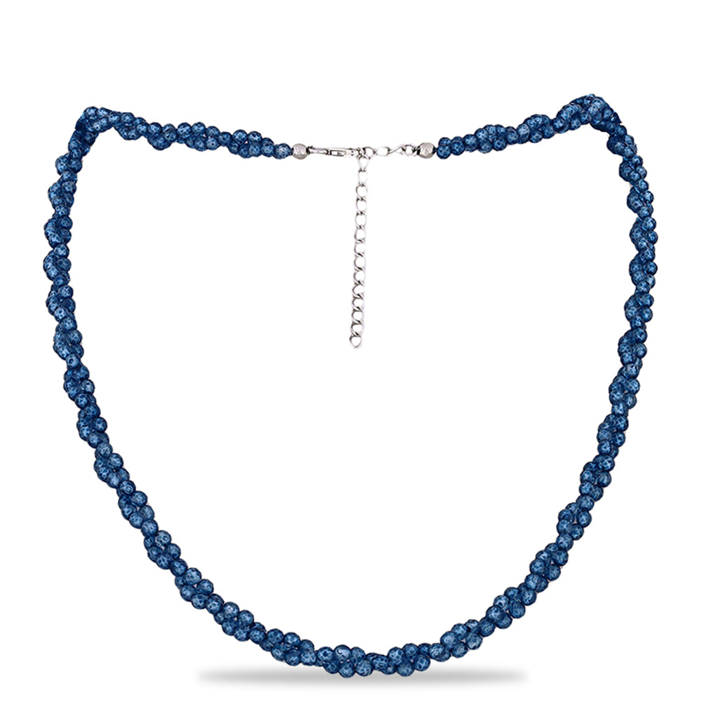 Nugetový Náhrdelník s Londýnským Modrým Topazem 1 