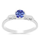 Stříbrný Prsten s Tanzanitem