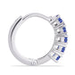 Stříbrné Náušnice s Tanzanitem