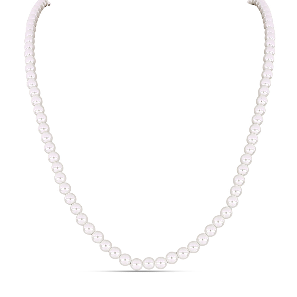 Nugetová Sada s Bílou Sladkovodní Perlou - Karátové číslo: 222.72. přibližná hmotnost: 45.18 gramů ( Náušnice+Náramek+Prsten )