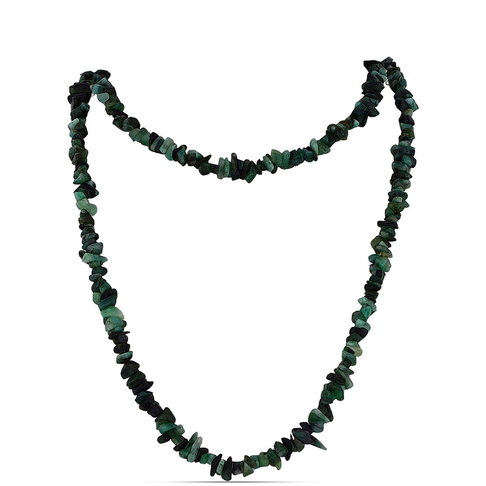 Nugetová Sada s Brazilským Smaragdem - Karátové číslo: 217.08. přibližná hmotnost: 43.42 gramů ( Náhrdelník+Náramek ) 3 