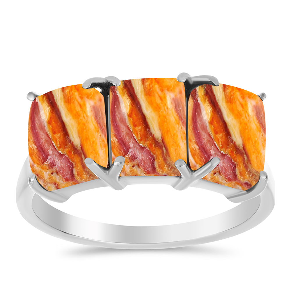 Stříbro 925/1000 - Prsten s jaspisem (Lví tlapa) - Karátové číslo: 4.96. přibližná hmotnost: 4.36 gramů 3 