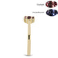 Pozlacené Stříbro 925/1000 - Prsten s Tsivorským Měňavým Granátem - Karátové číslo: 0.62. přibližná hmotnost: 2.27 gramů