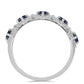 Stříbrný Prsten s "Císařský Fialový" Moissanitem a Bílým Topazem