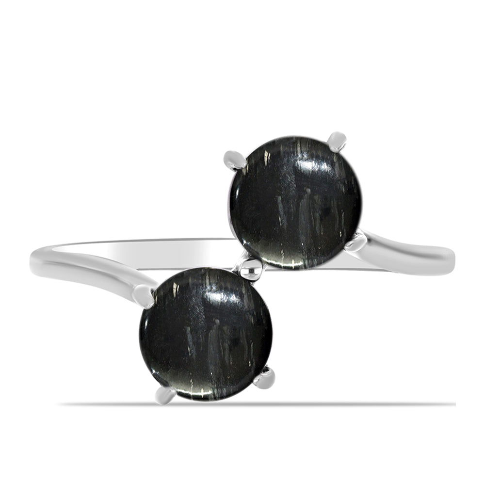 Stříbro 925/1000 - Prsten s Picasso Jaspisem - Karátové číslo: 3.22. přibližná hmotnost: 2.71 gramů