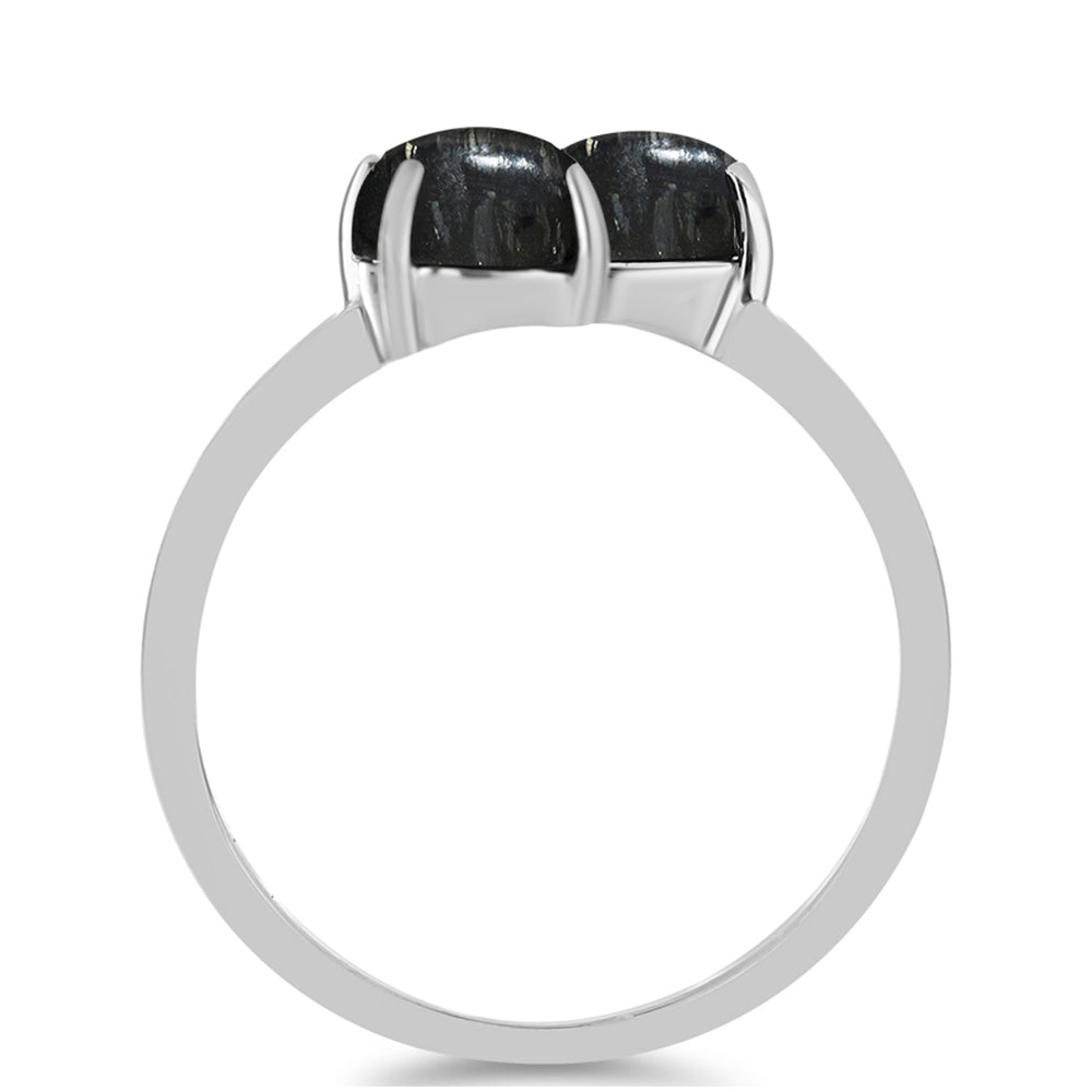 Stříbro 925/1000 - Prsten s Picasso Jaspisem - Karátové číslo: 3.22. přibližná hmotnost: 2.71 gramů 2 