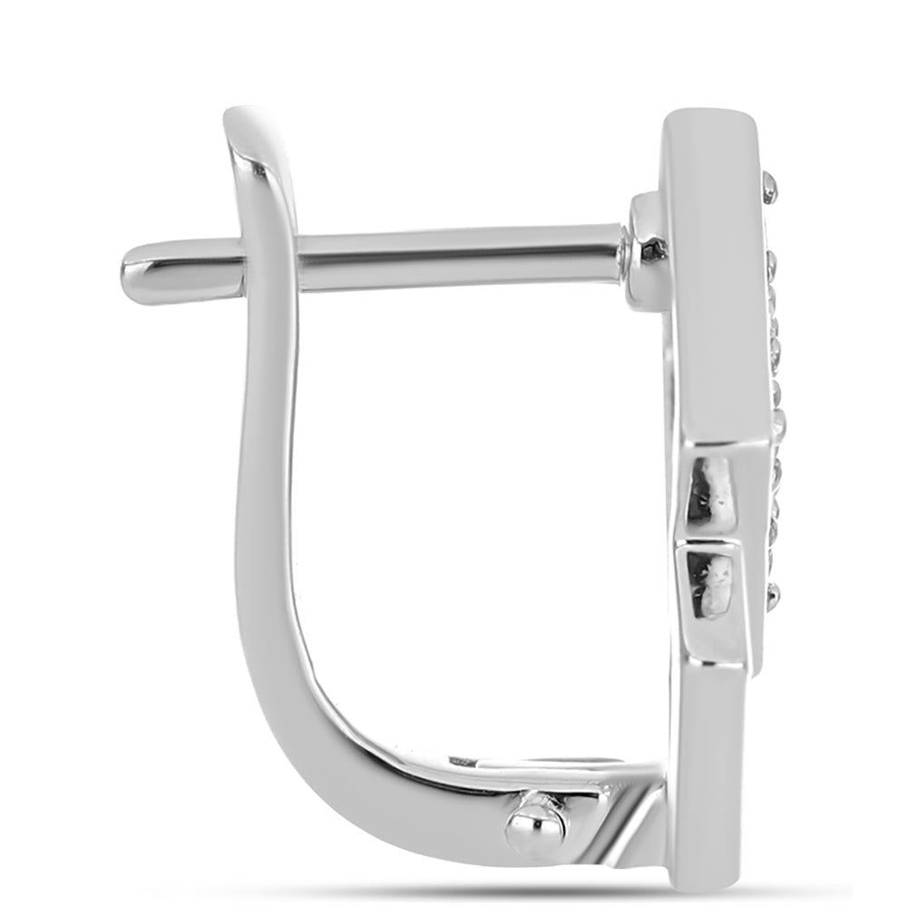 Stříbro 925/1000 - Náušnice s "Císařským žlutým" topazem - Karátové číslo: 0.74. přibližná hmotnost: 4.21 gramů 2 