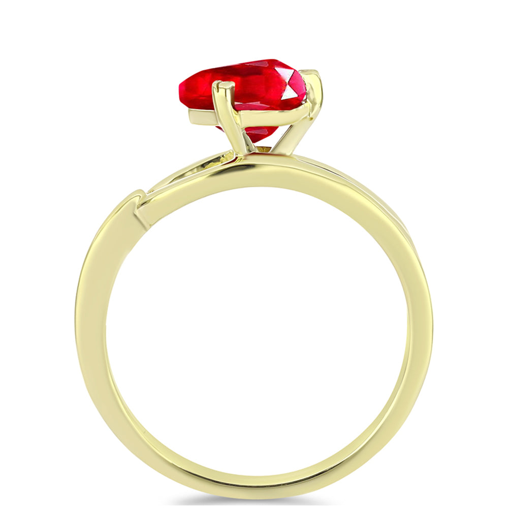 Pozlacené Stříbro 925/1000 - Prsten s Červeným Achátem - Karátové číslo: 1.57. přibližná hmotnost: 2.76 gramů 2 