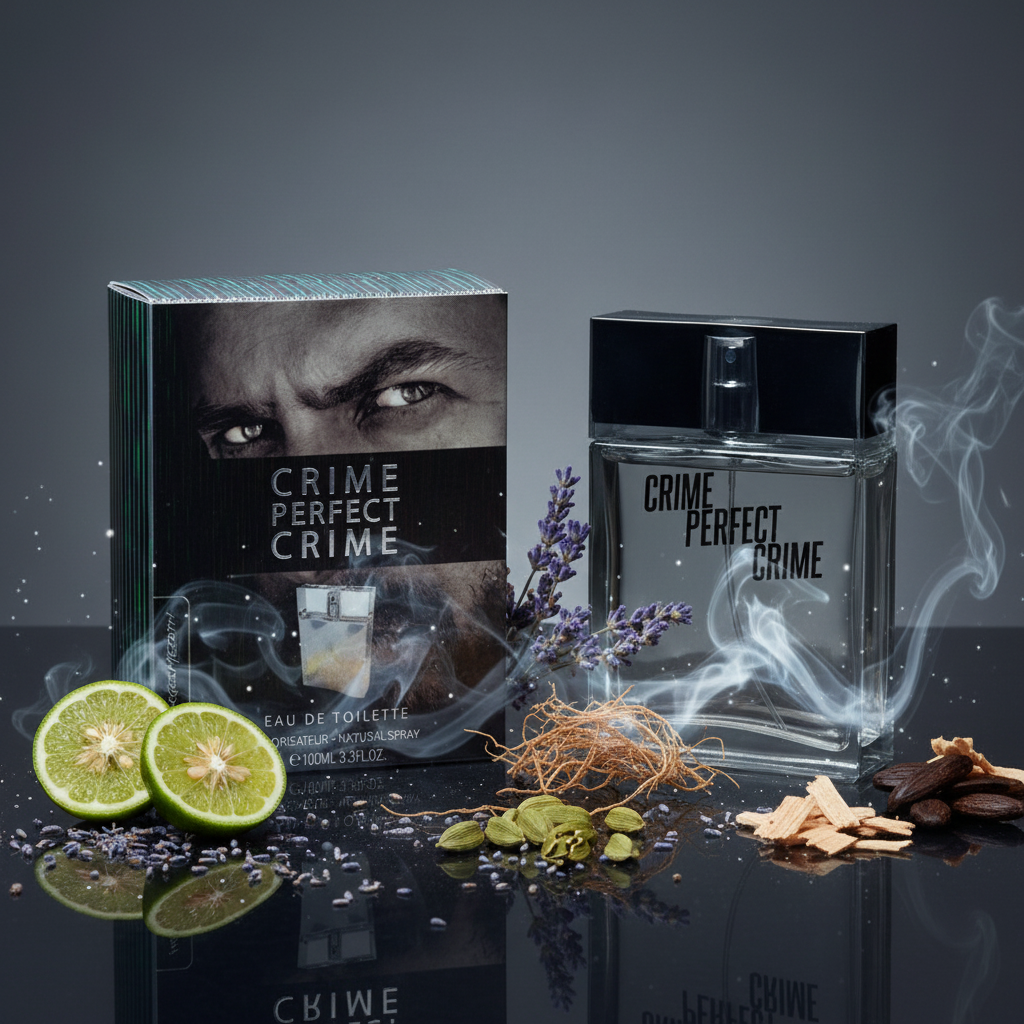 Georges Mezotti EDT 100ml "Crime Perfect Crime" – dřevitě-květinová pižmová vůně