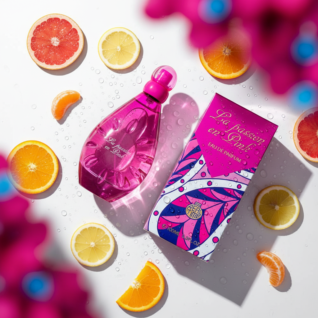 100 ml Eau de Parfum LA PASSION EN PINK Květinová Ovocná Vůně pro Ženy