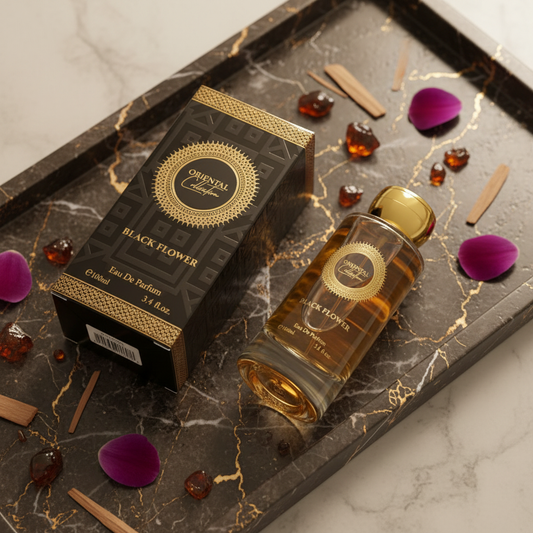 100 ml EDP BLACK FLOWER smyslná sladká vzrušující unisex vůně