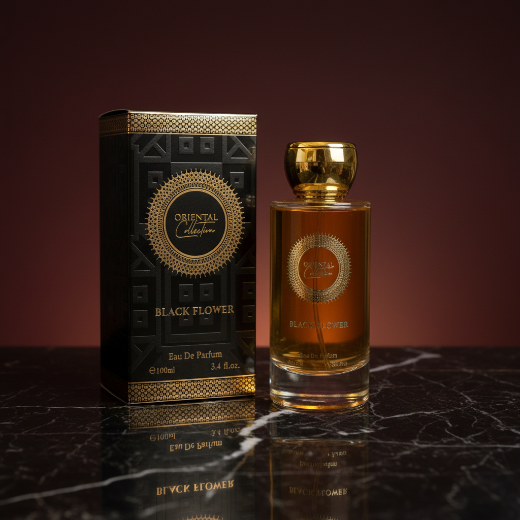 100 ml EDP BLACK FLOWER smyslná sladká vzrušující unisex vůně 5 