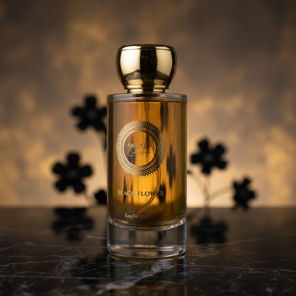 100 ml EDP BLACK FLOWER smyslná sladká vzrušující unisex vůně 8 
