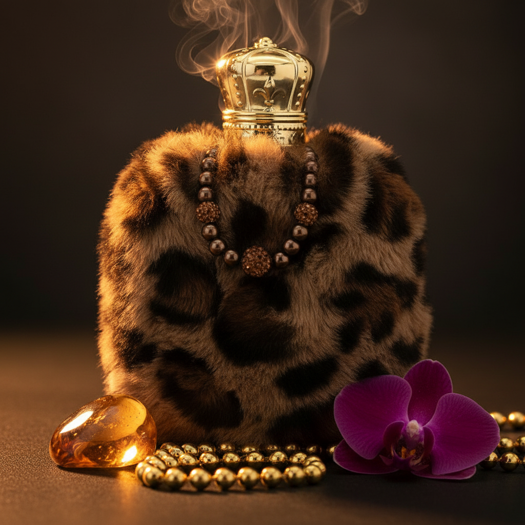 100 ml EDP QUEEN OF TEMPTATION - FATALE, jantarová vůně pro ženy 4 