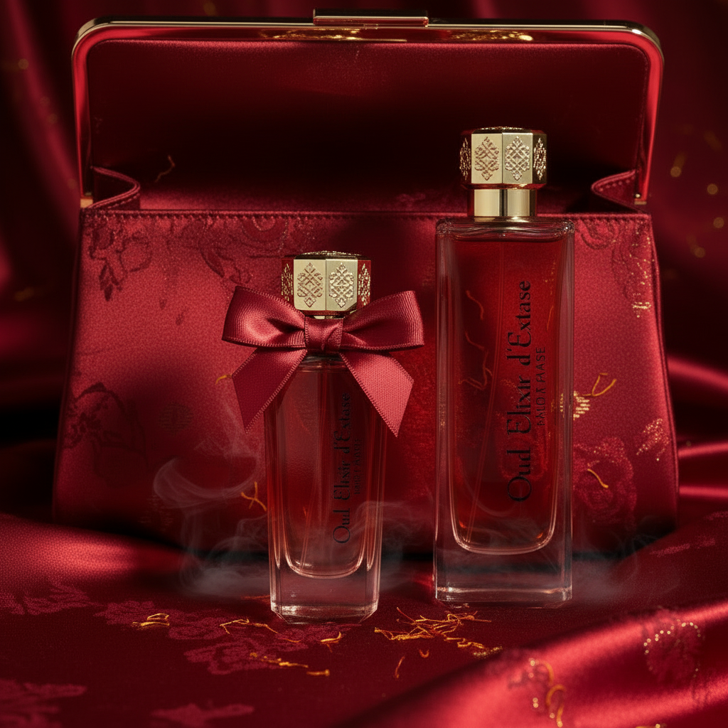 Linn Young EDP 100ml + 30ml "Oud Elixir Red" Jantarovo - květinová