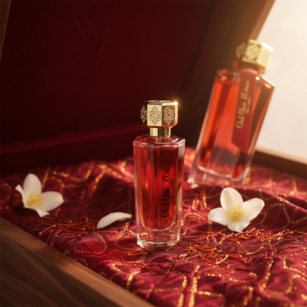 Linn Young EDP 100ml + 30ml "Oud Elixir Red" Jantarovo - květinová