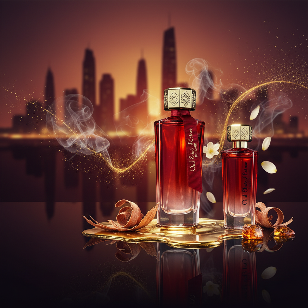 Linn Young EDP 100ml + 30ml "Oud Elixir Red" Jantarovo - květinová 10 