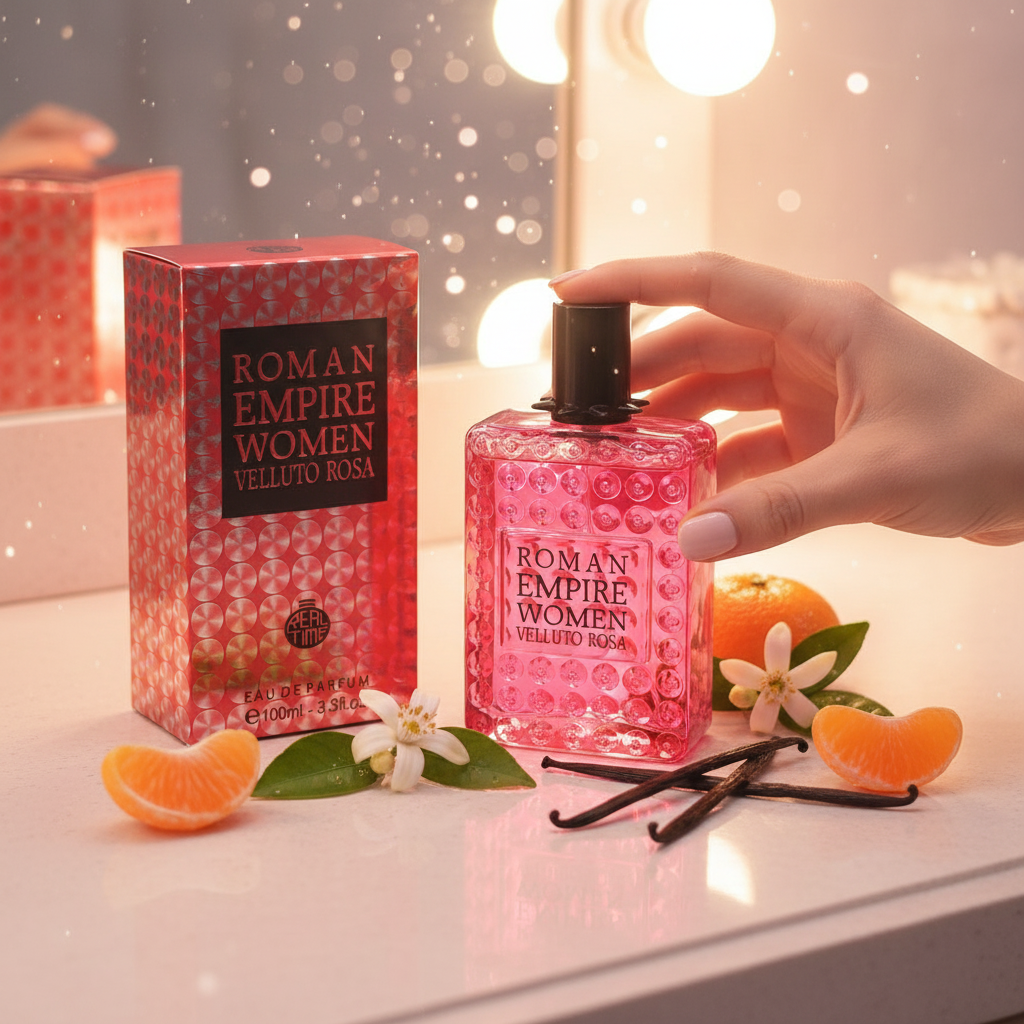 EDP 100ml "Roman Empire Velluto Rosa" - orientálně-květinová vůně 5 
